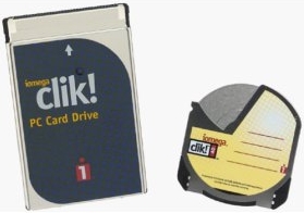 Iomega Clik! drive and disk 
279 x 196