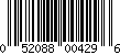 0052088004296 UPC