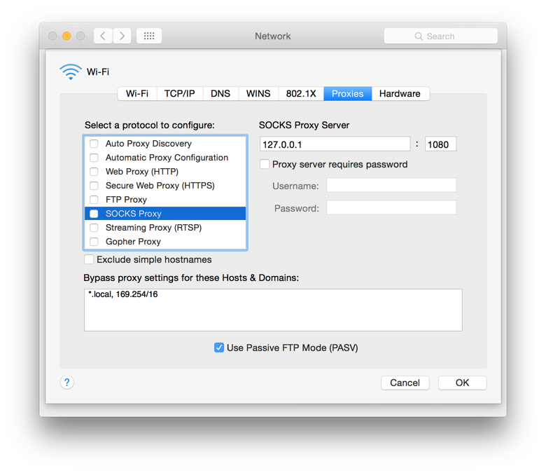 Socks Proxy For Mac Download