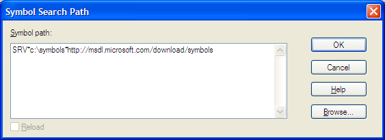 Symbol Search Path