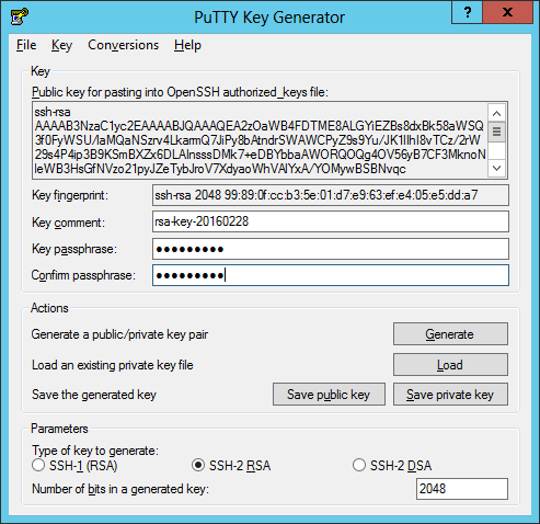 Generate Public Key From Private Key Puttygen