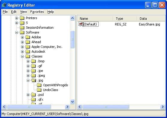 Current User File Associations for JPG