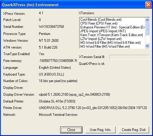 Number Quark Serial Xpress Bus