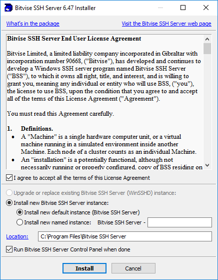 Bitvise Ssh Server 6 47