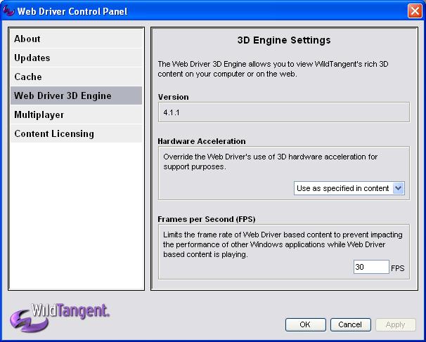 Wildtangent Web Driver Installation