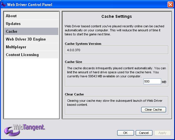 WildTangent Web Driver