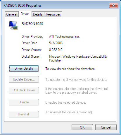 Radeon 9200 Drivers Windows 7