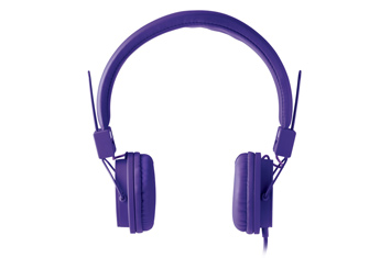 Auvio folding headphones p/n: 3300939 
front view