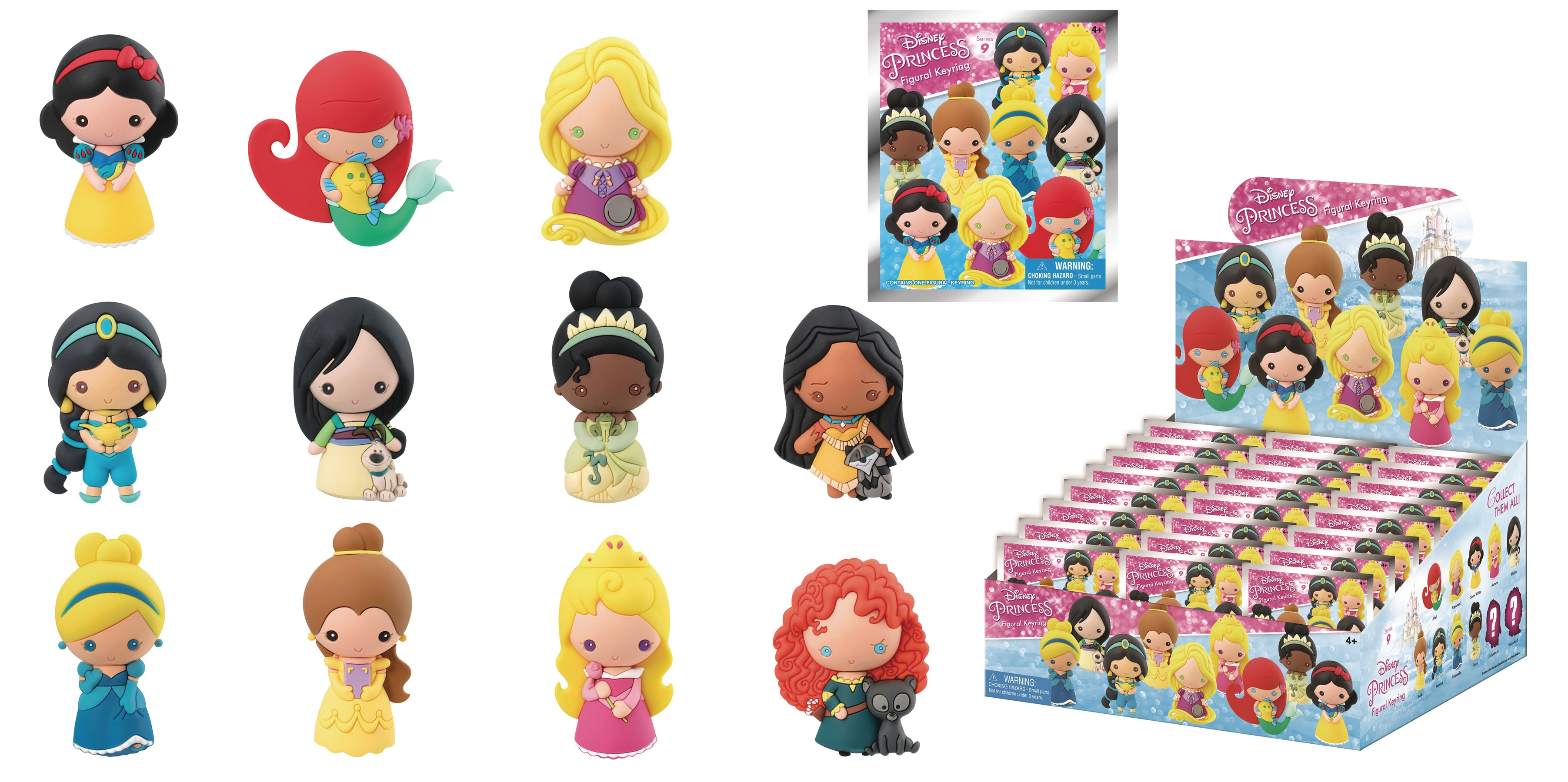 Disney Princess Keychains