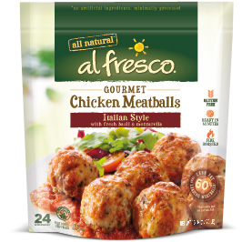 al fresco Gourmet Chicken Meatballs