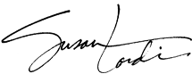 Susan Lordi signature