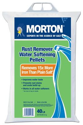 Morton Rust Remover Water Softener 
Pellets Bag