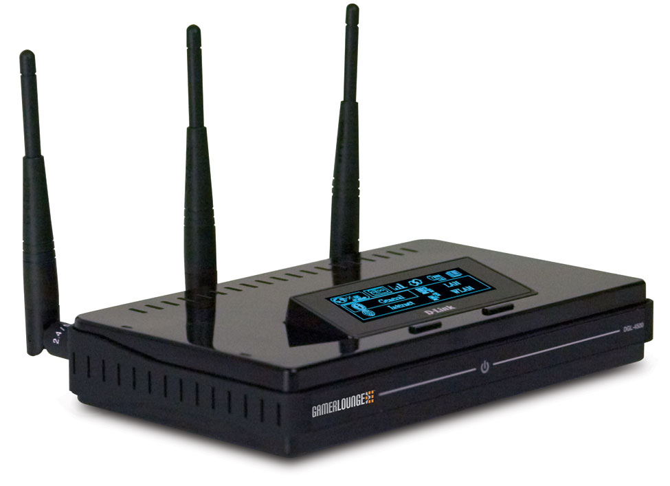 D-Link DGL-4500 Extreme-N Selectable Dual-Band Gaming Router