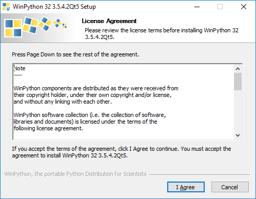 WinPython License Agreement