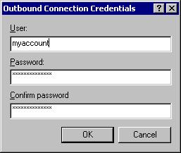 Outbound Connection
Credentials