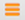 Orange Chrome menu bar