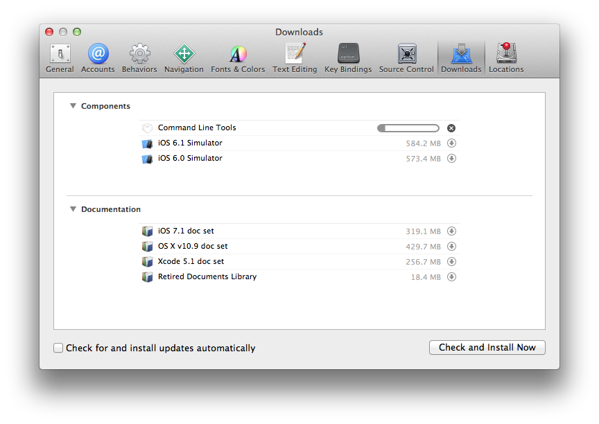 Xcode Command Line Tools download