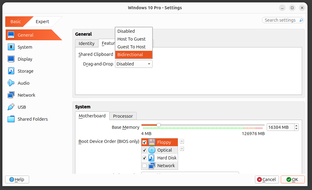 Shared Clipboard - Bidirectional
