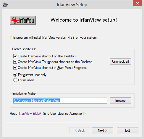 for windows instal IrfanView Portable