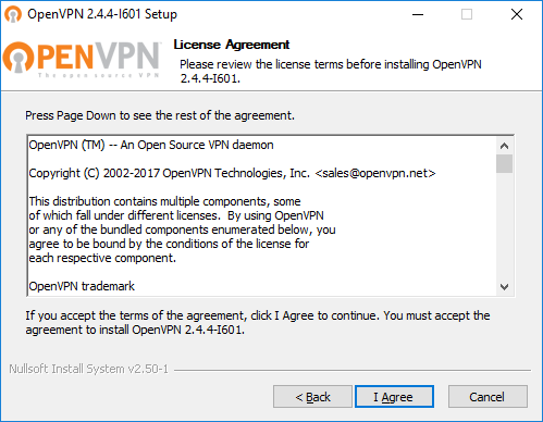 OpenVPN License Agreement