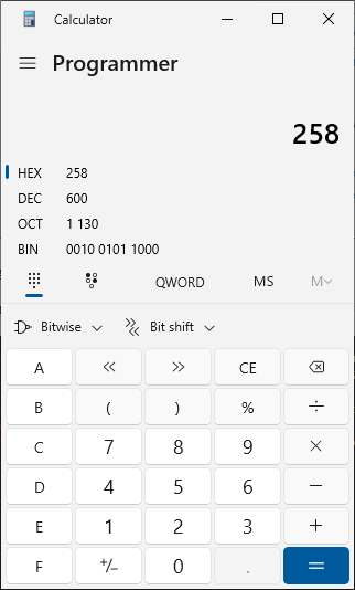 Calculator AC value
