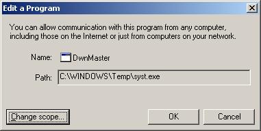 DwnMaster using syst.exe
