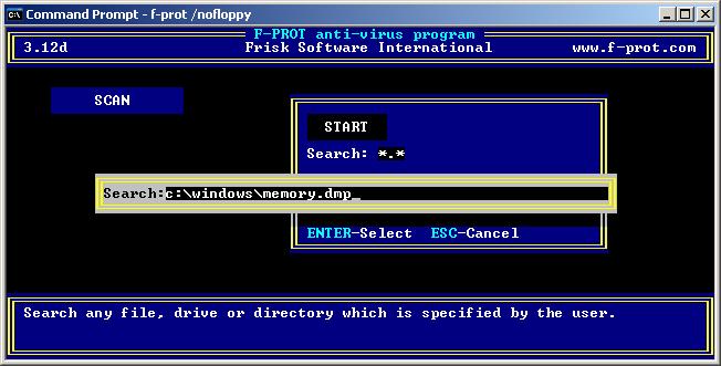fprot bootdisc wirusa komputerowego