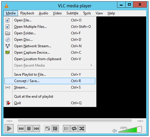 VLC Convert/Save